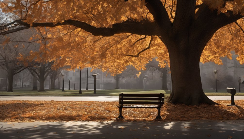 autumn s fleeting beauty symbolized