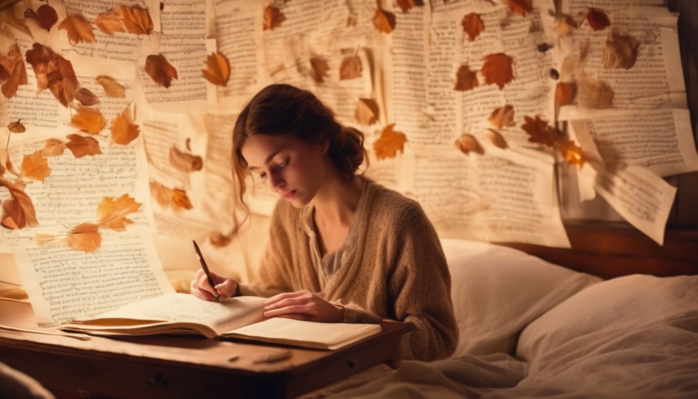 unspoken love through writing