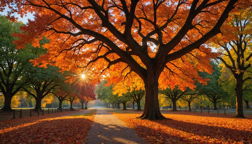 autumn symbolizes change and maturity